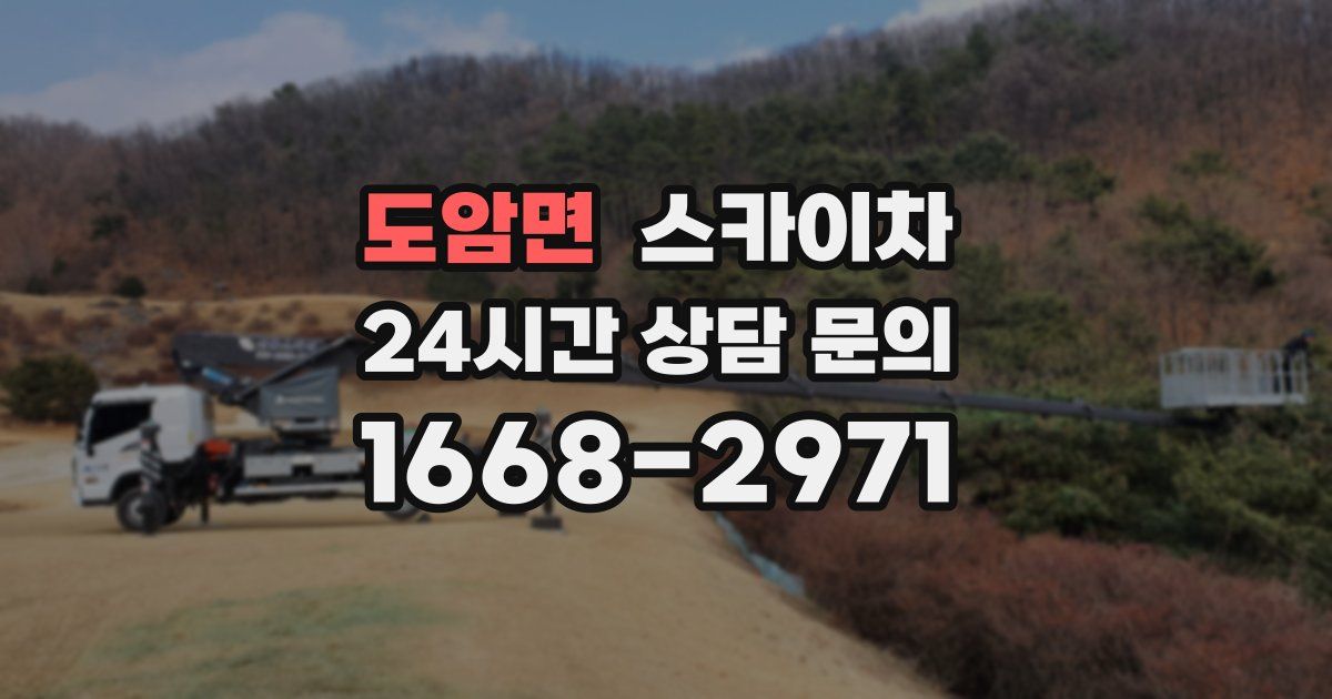 도암면 스카이차