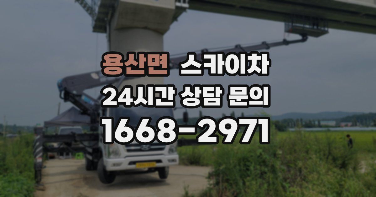용산면 스카이차