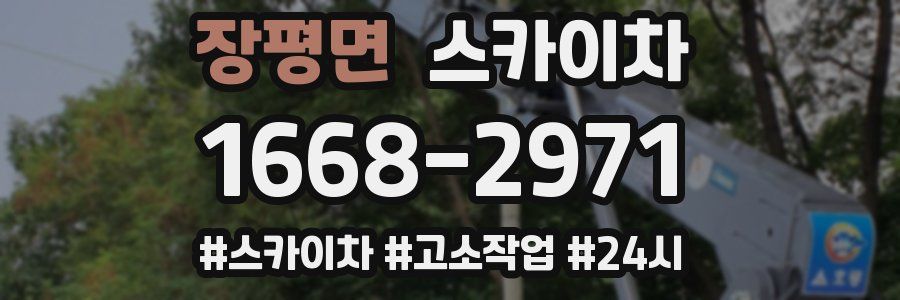 장평면 스카이차