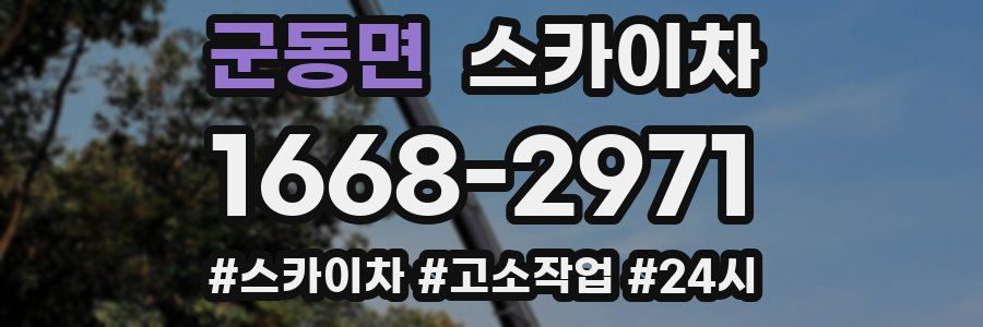 군동면 스카이차