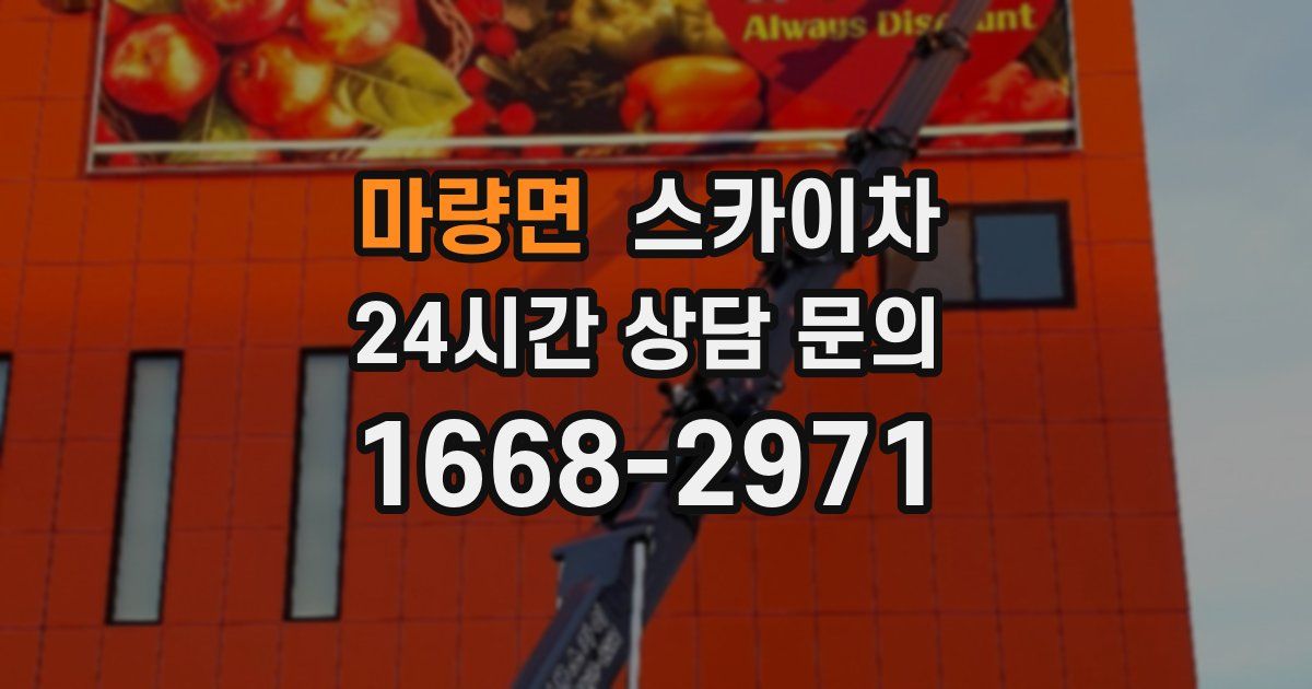 마량면 스카이차