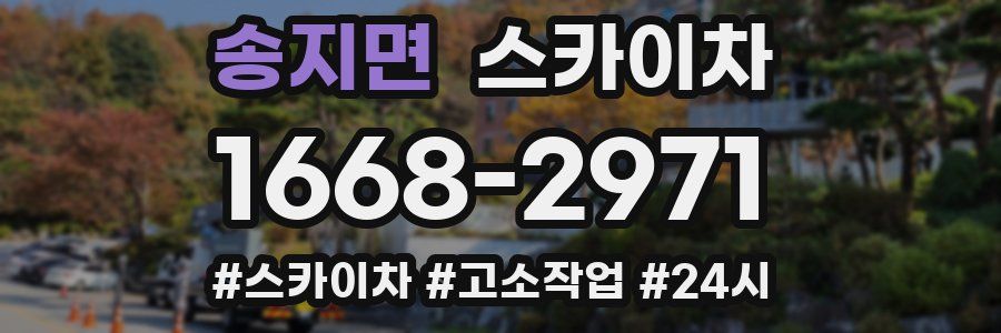 송지면 스카이차