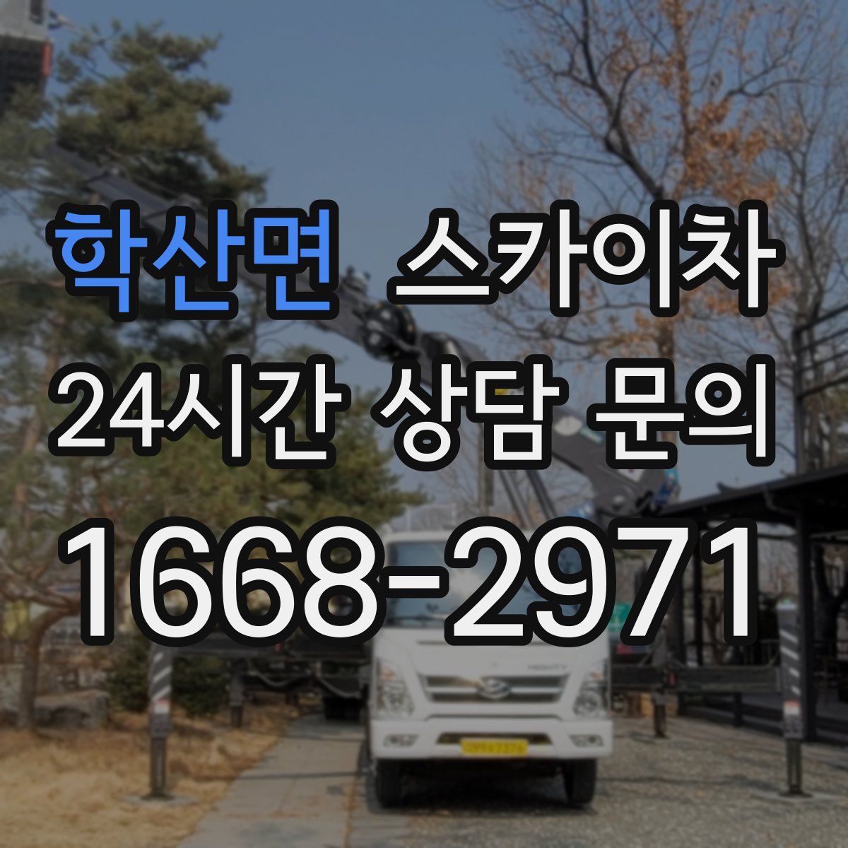 학산면 스카이차