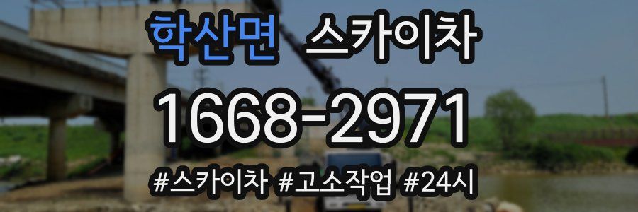 학산면 스카이차