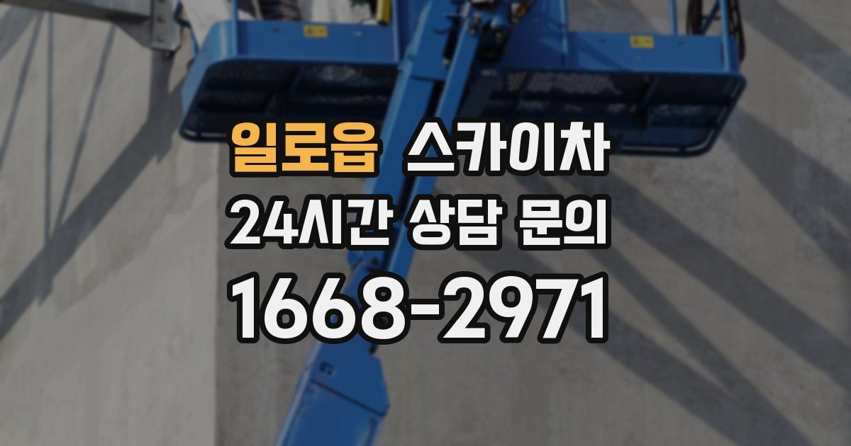 일로읍 스카이차