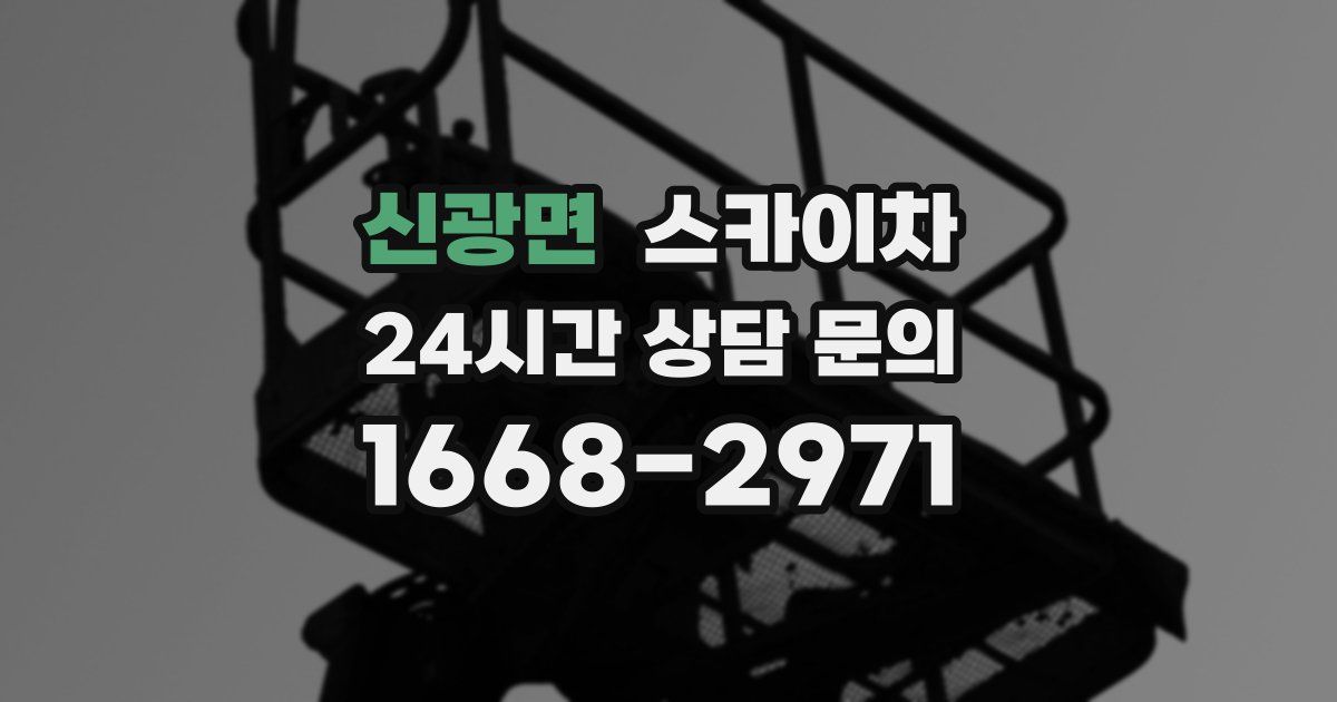 신광면 스카이차