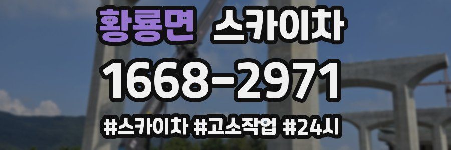 황룡면 스카이차