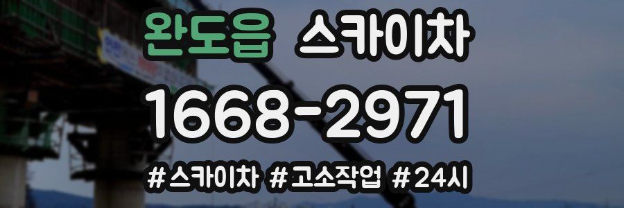 완도읍 스카이차