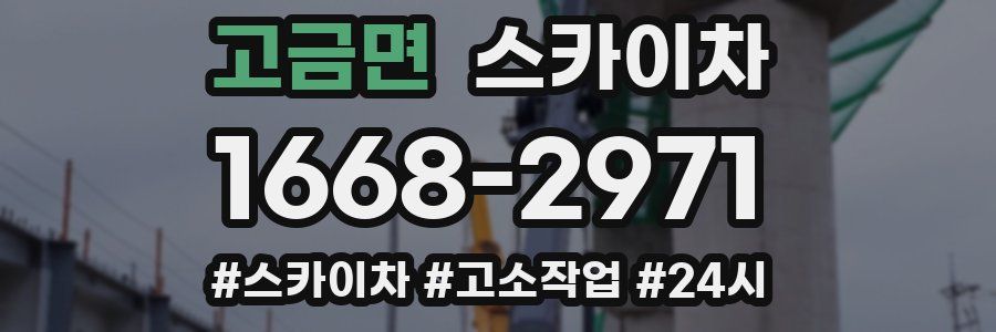 고금면 스카이차