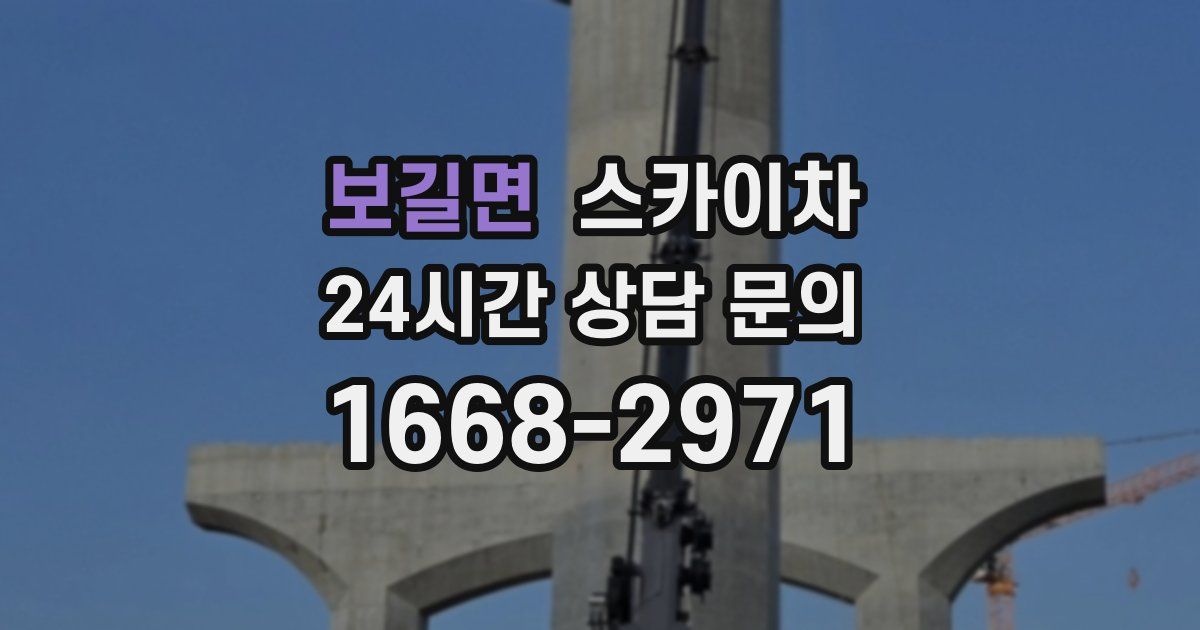 보길면 스카이차
