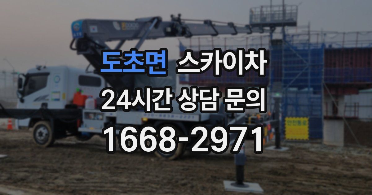 도초면 스카이차