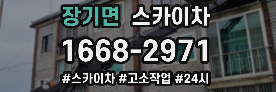 장기면 스카이차