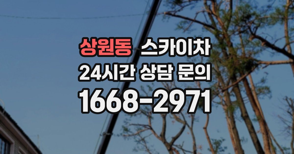 상원동 스카이차