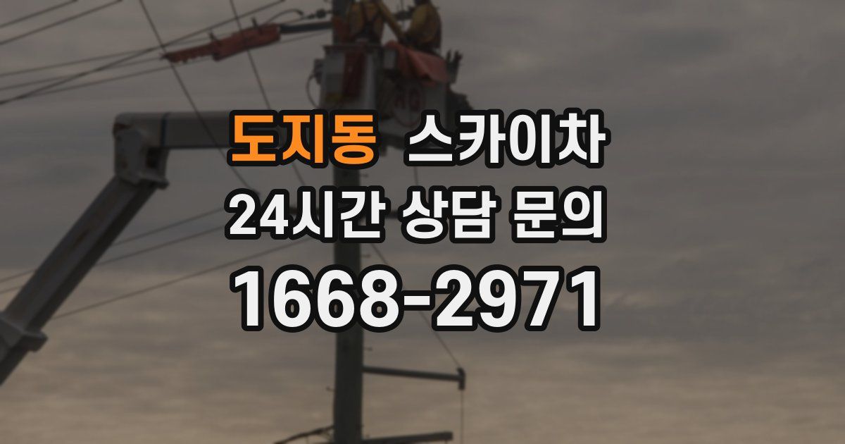 도지동 스카이차