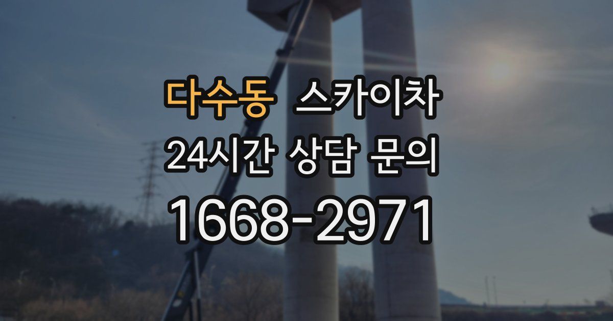 다수동 스카이차