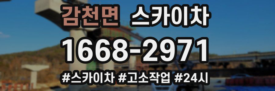 감천면 스카이차