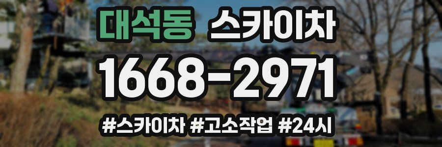 대석동 스카이차