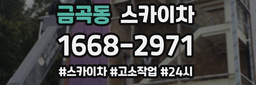 금곡동 스카이차