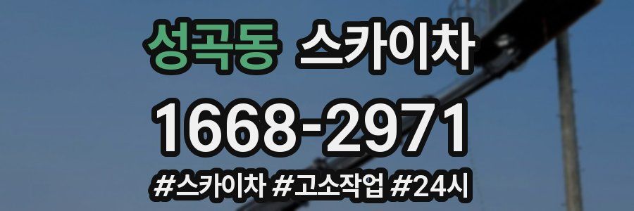 성곡동 스카이차