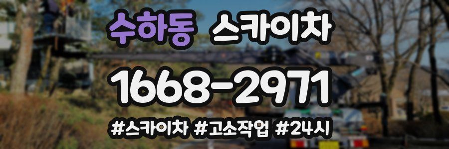 수하동 스카이차
