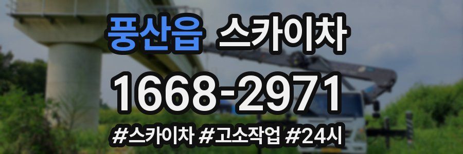 풍산읍 스카이차