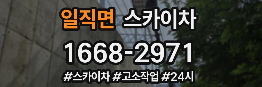 일직면 스카이차