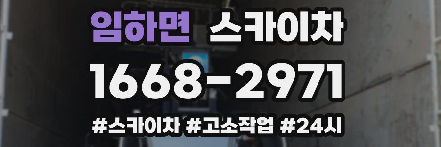 임하면 스카이차