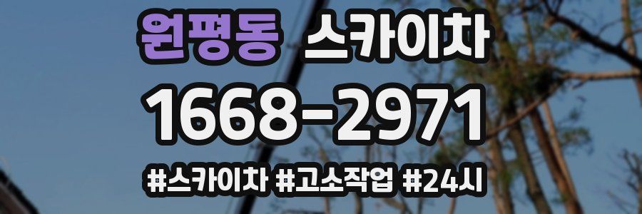 원평동 스카이차