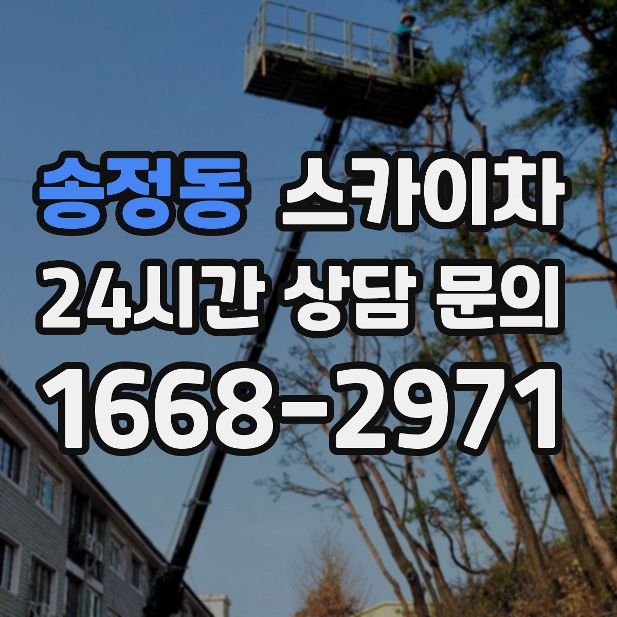 송정동 스카이차