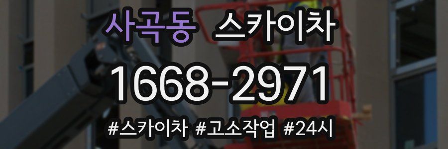 사곡동 스카이차