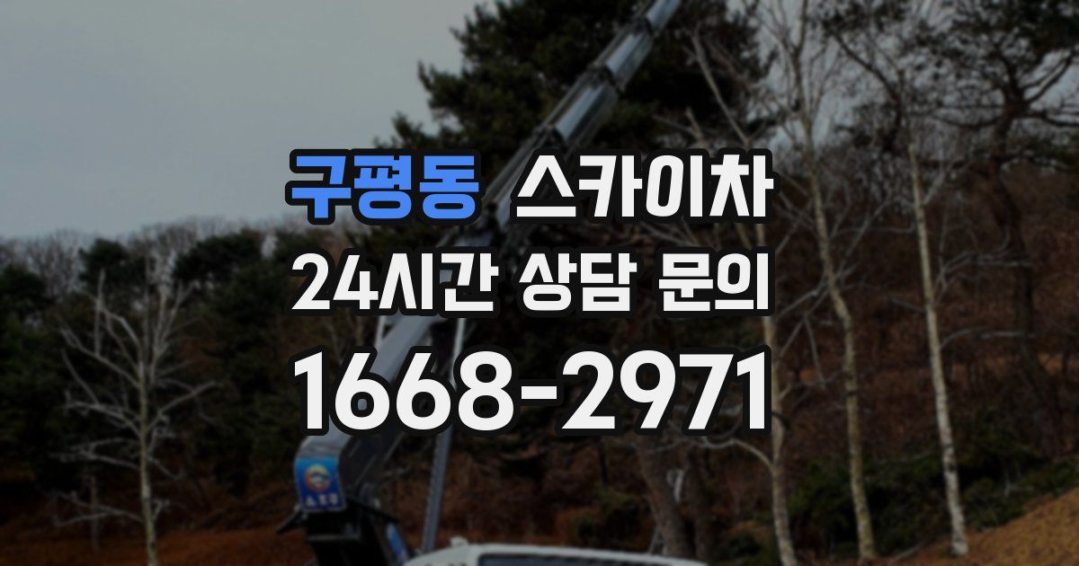 구평동 스카이차