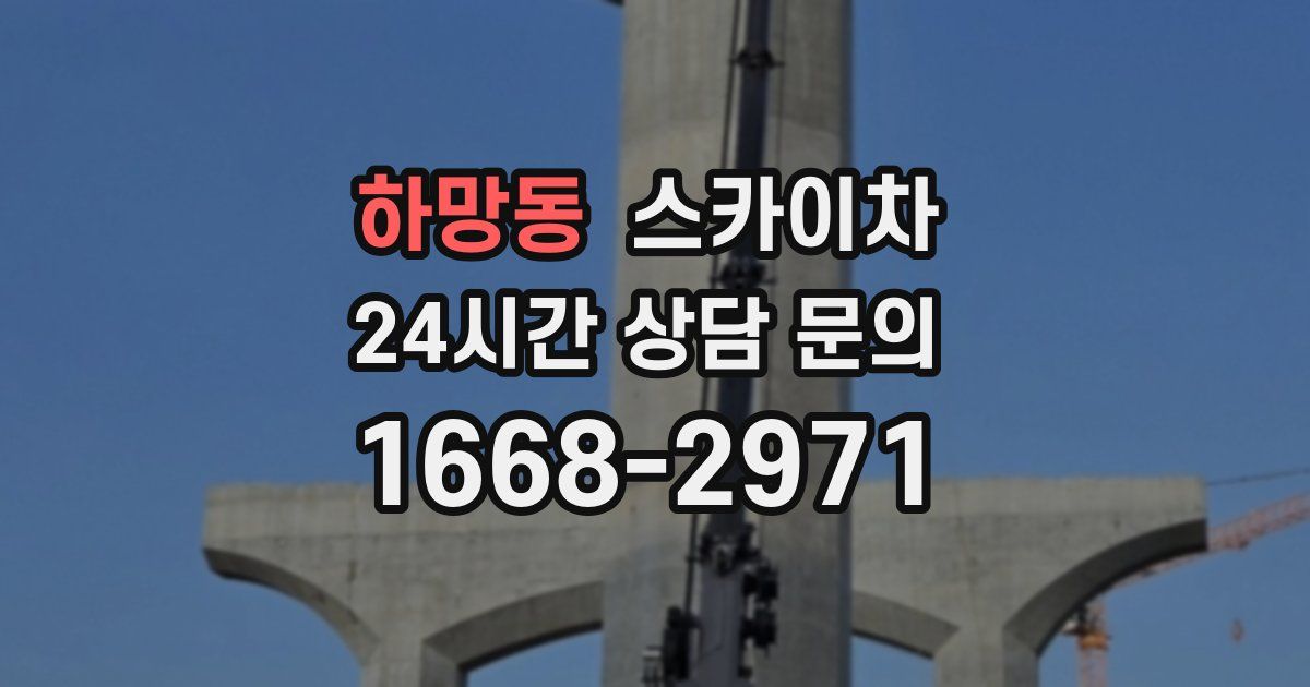 하망동 스카이차