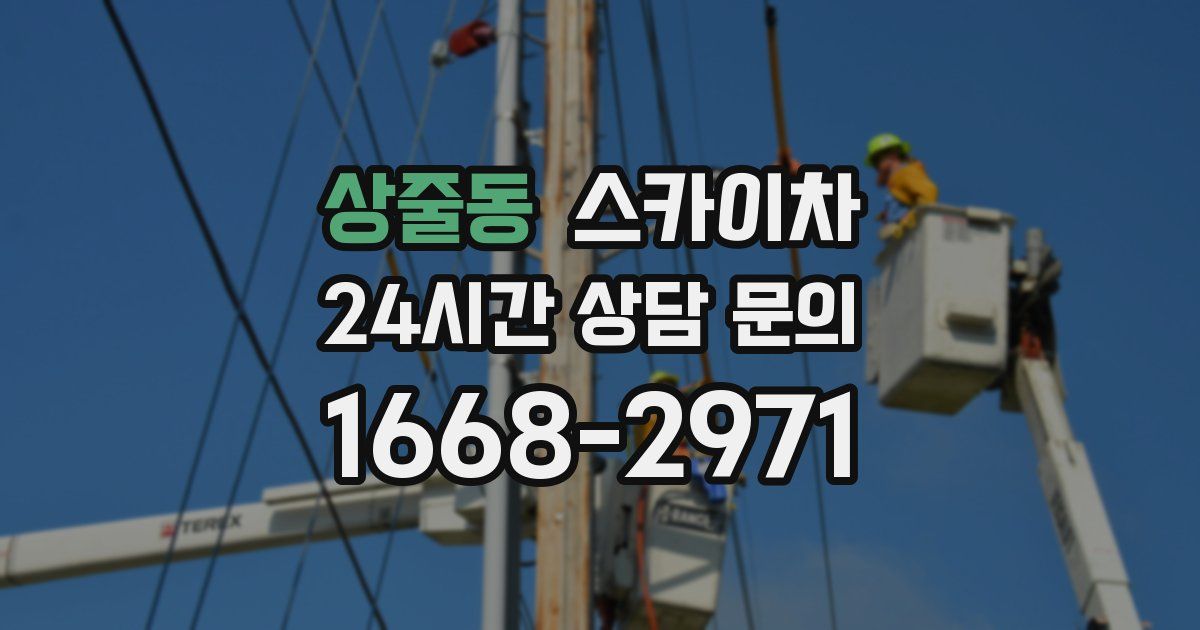 상줄동 스카이차