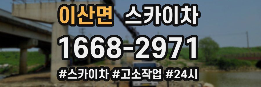 이산면 스카이차