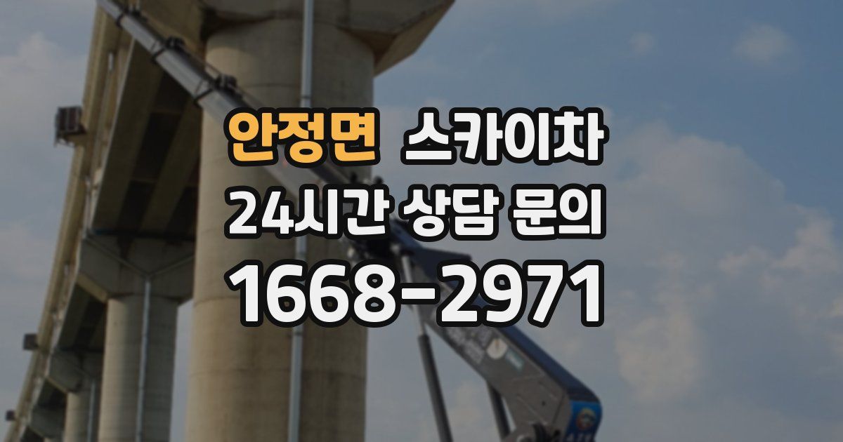 안정면 스카이차