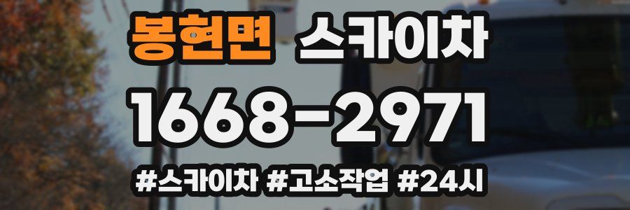 봉현면 스카이차