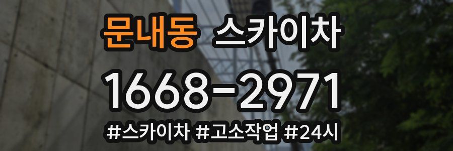 문내동 스카이차