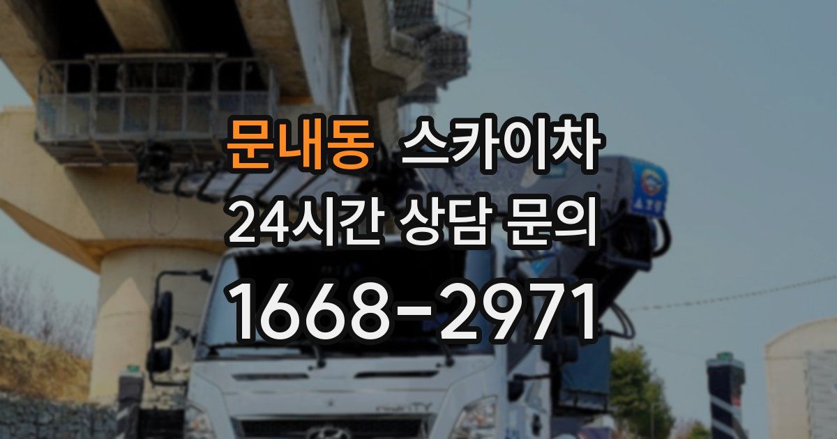 문내동 스카이차