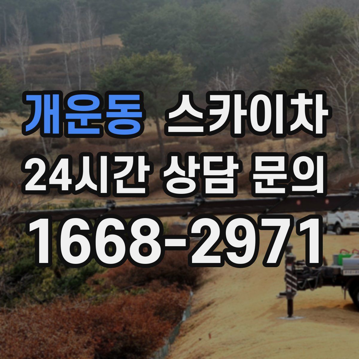 개운동 스카이차