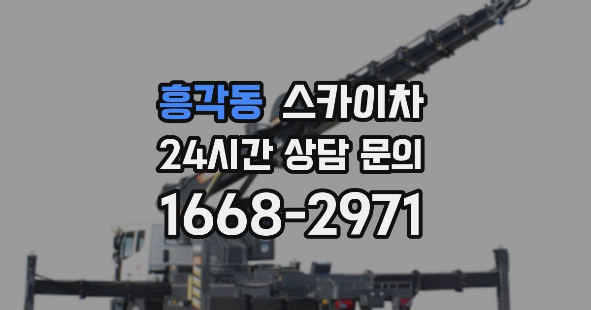 흥각동 스카이차