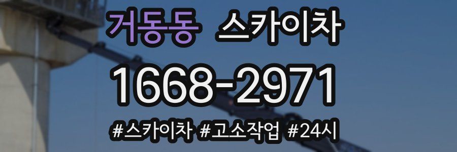 거동동 스카이차