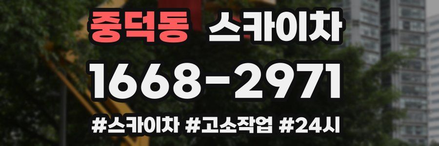 중덕동 스카이차