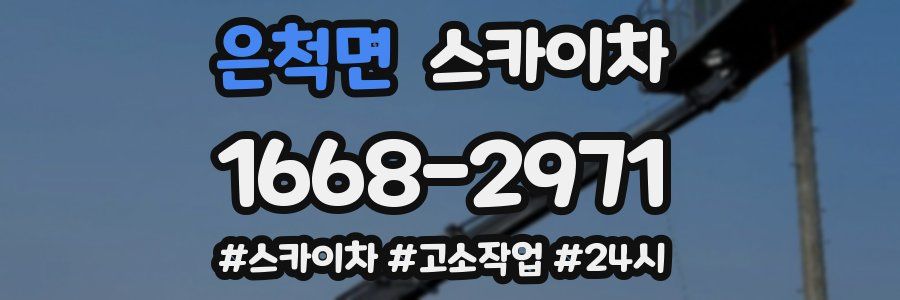 은척면 스카이차