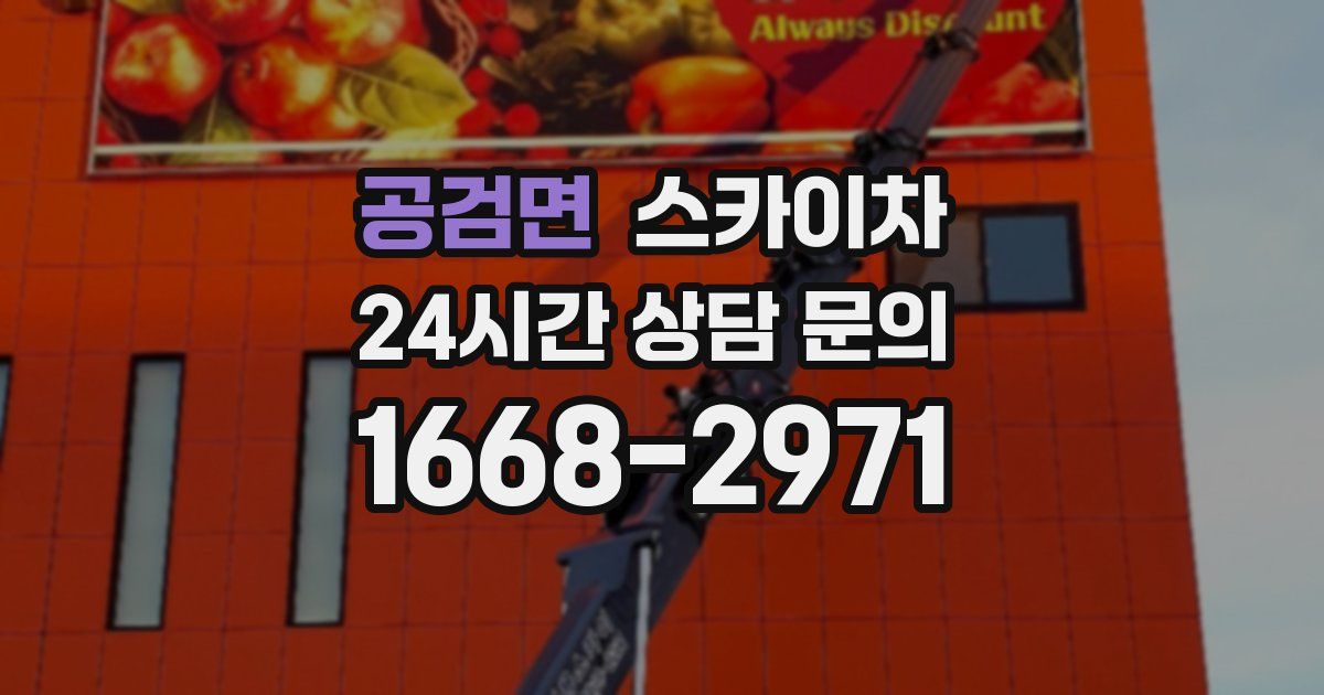 공검면 스카이차