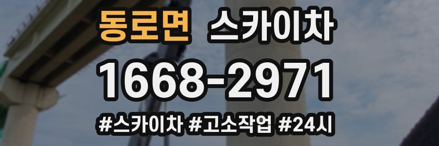 동로면 스카이차