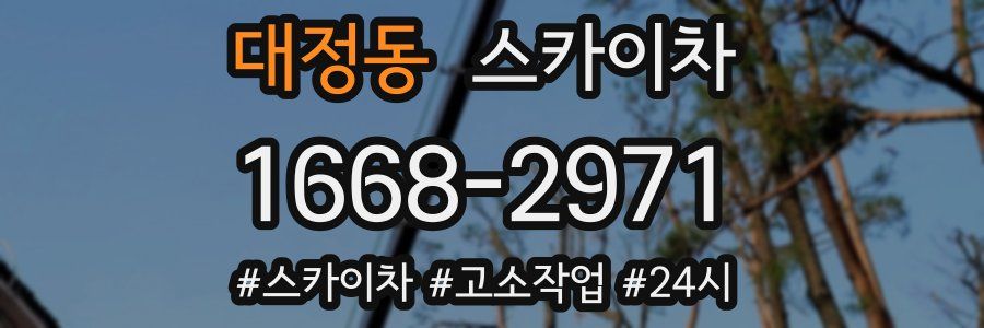 대정동 스카이차
