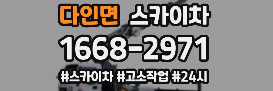 다인면 스카이차