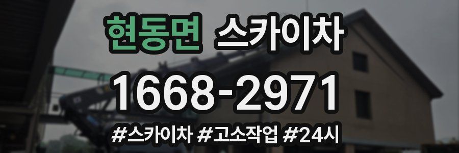 현동면 스카이차