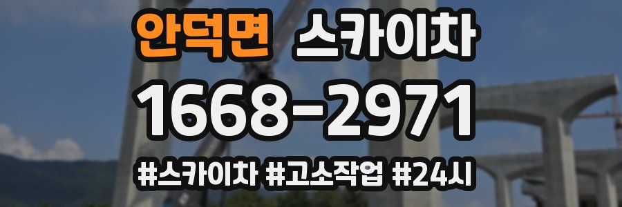 안덕면 스카이차