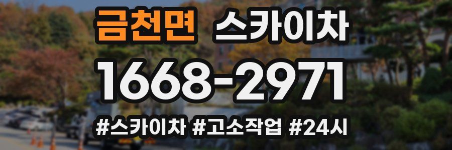 금천면 스카이차